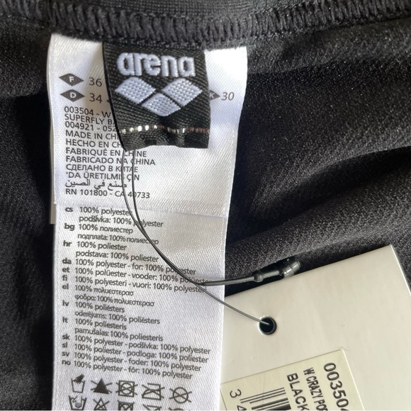 ARENA LIMITED EDITION!  CRAZY POP SKULLS SUPERFLY BACK ONE PIECE - Picture 10 of 16